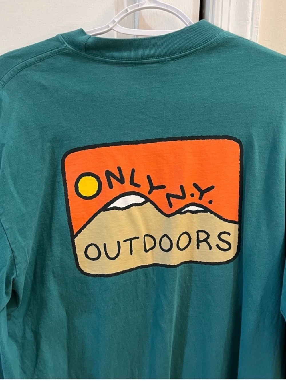 Only NY Teal Long Sleeve